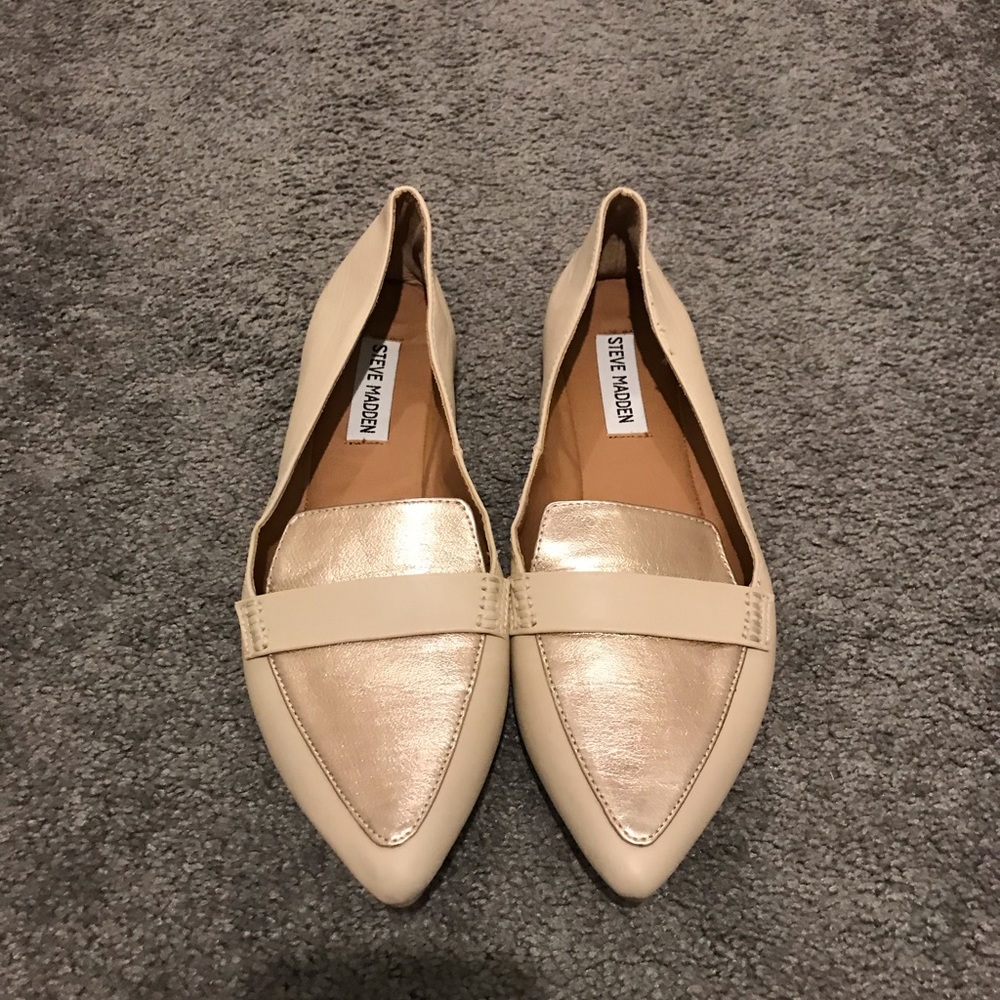 Steve Madden Tan Flatts - Size 8.5